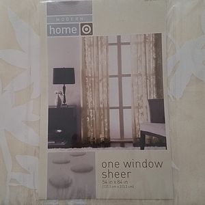 New Modern Home Window Sheer 3 Available 54"x84"